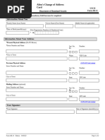 AR-11 Alien Change of Address Form | PDF | United States Citizenship ...