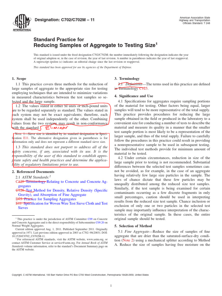 C702 M-11 - Annotated | PDF | Sampling (Statistics)