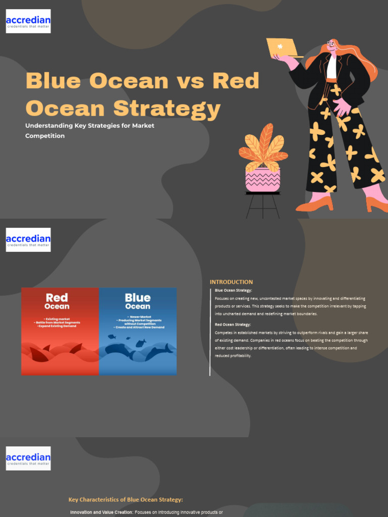 Blue vs Red Ocean Strategy | PDF | Business | Competition