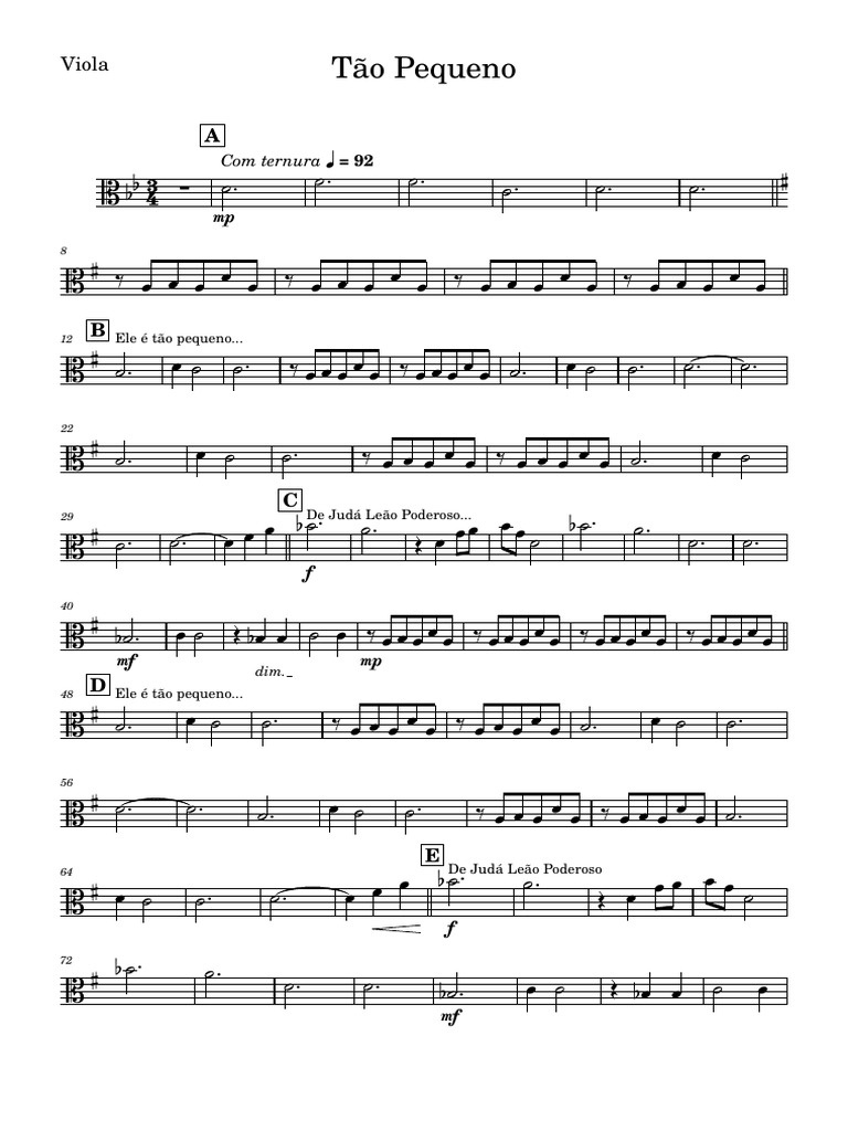 Letra da Música 