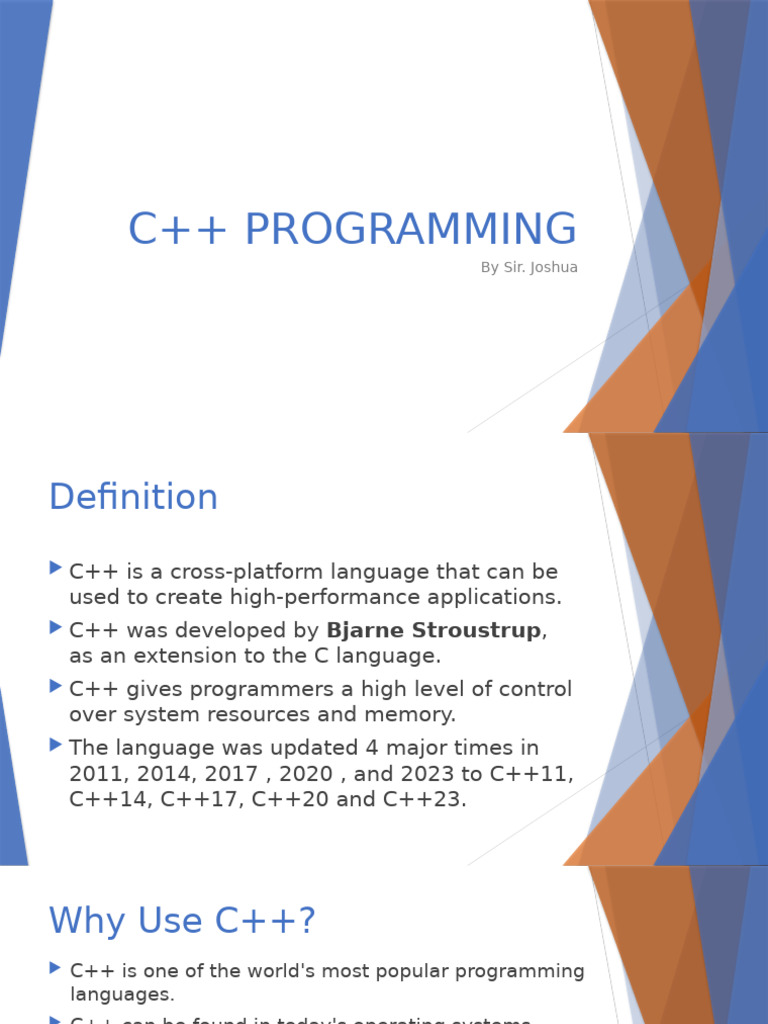 Introduction to C++ Programming | PDF | C++ | Computer Program