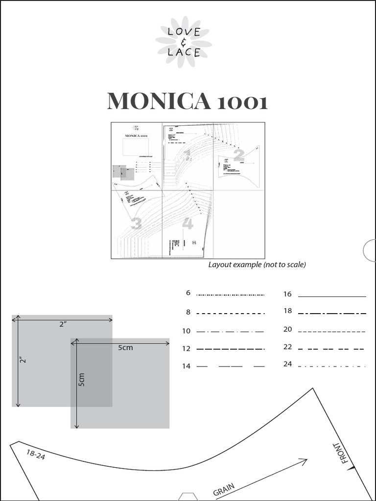 Thong Pattern Printout PDF