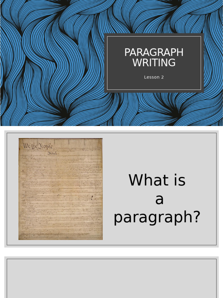 Understanding Paragraph Structure | PDF | Cognitive Science | Cognition