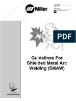 Guidelines for Shielded Metal Arc Welding (SMAW)