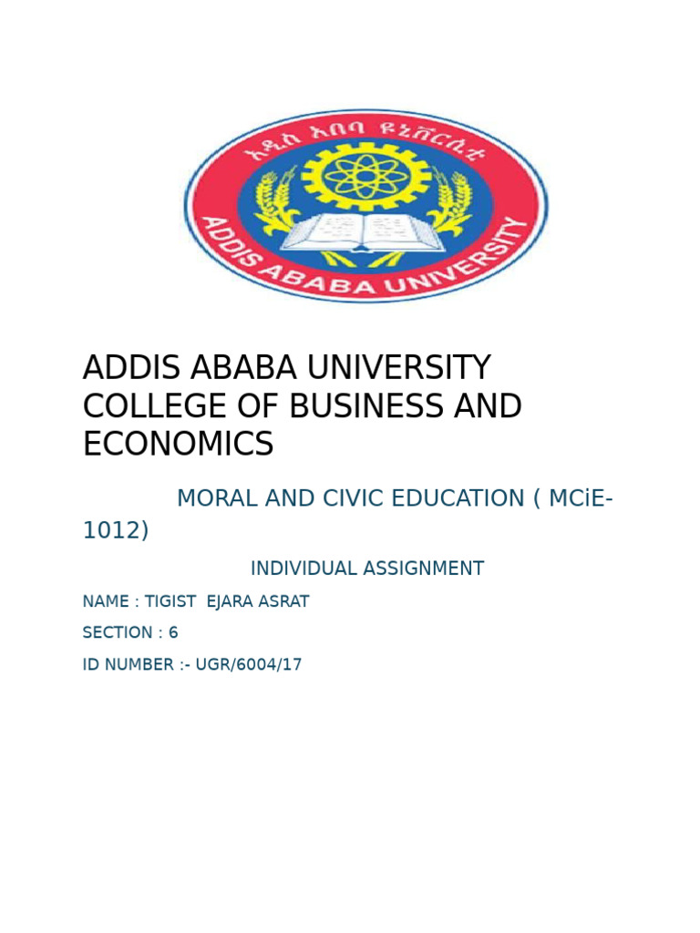 Moral Assignment Pdf Human Rights Constitution