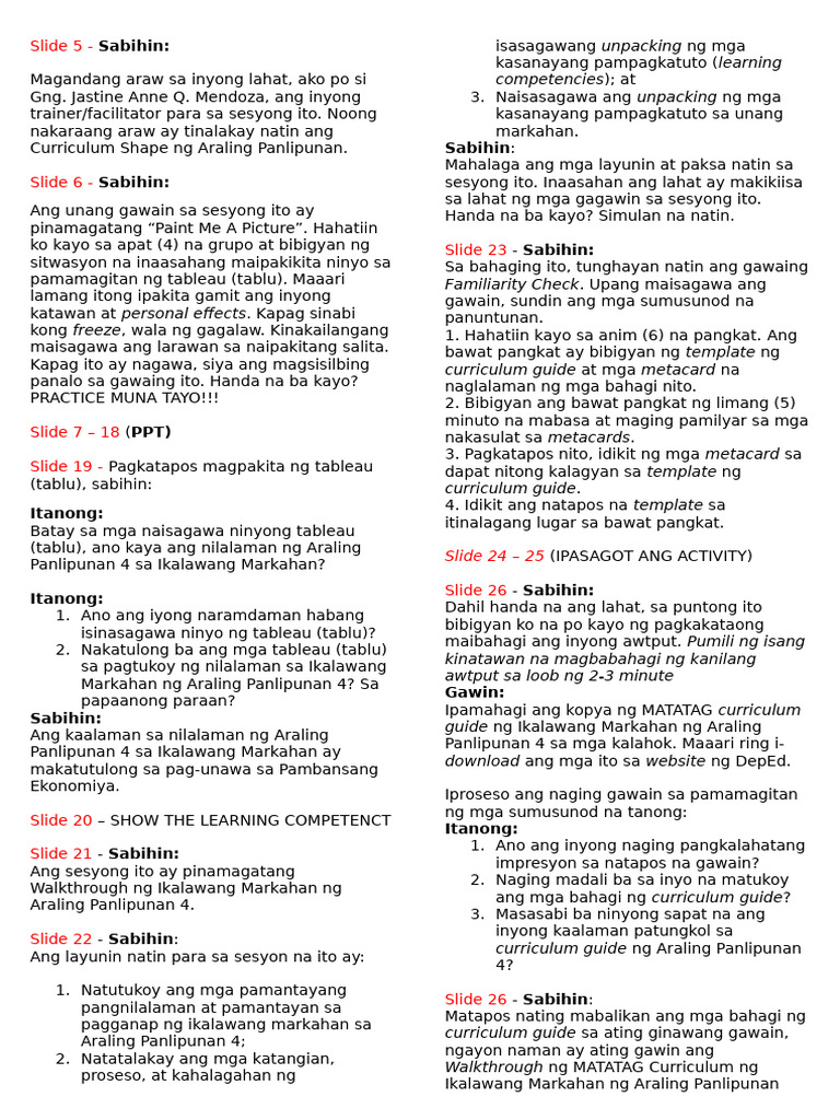Script | PDF