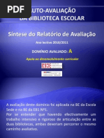 Apresentação dos resultados MABE ao CG