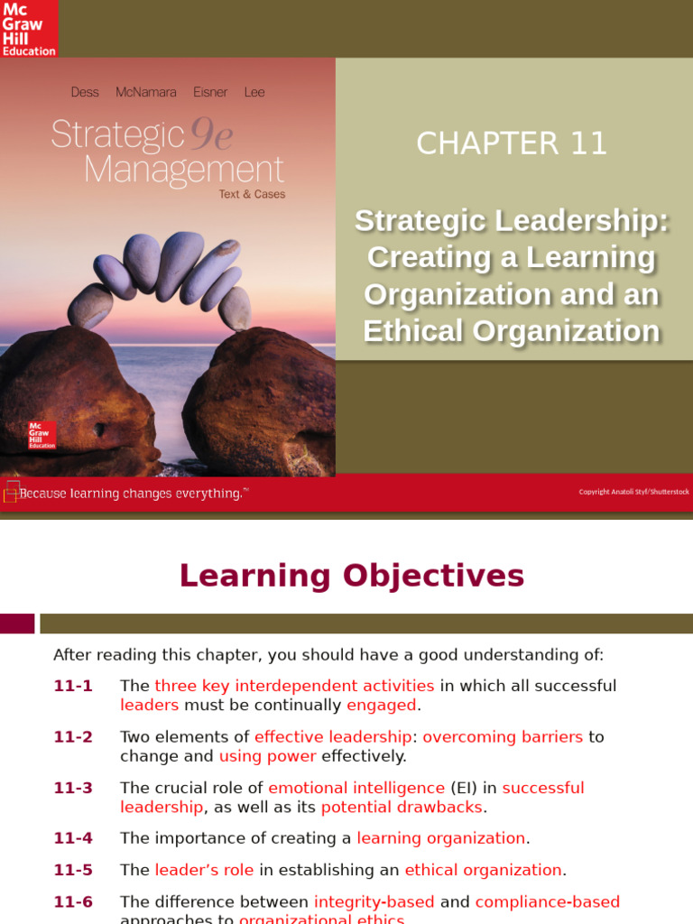 Dess Ch11 PPT Final Updated 07052019 | PDF | Leadership | Strategic ...