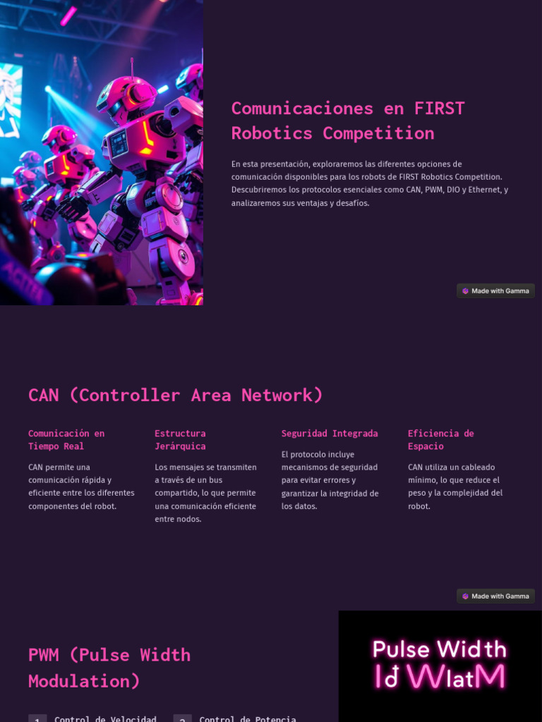 Comunicaciones en FIRST Robotics Competition | PDF | Solenoide | Robot