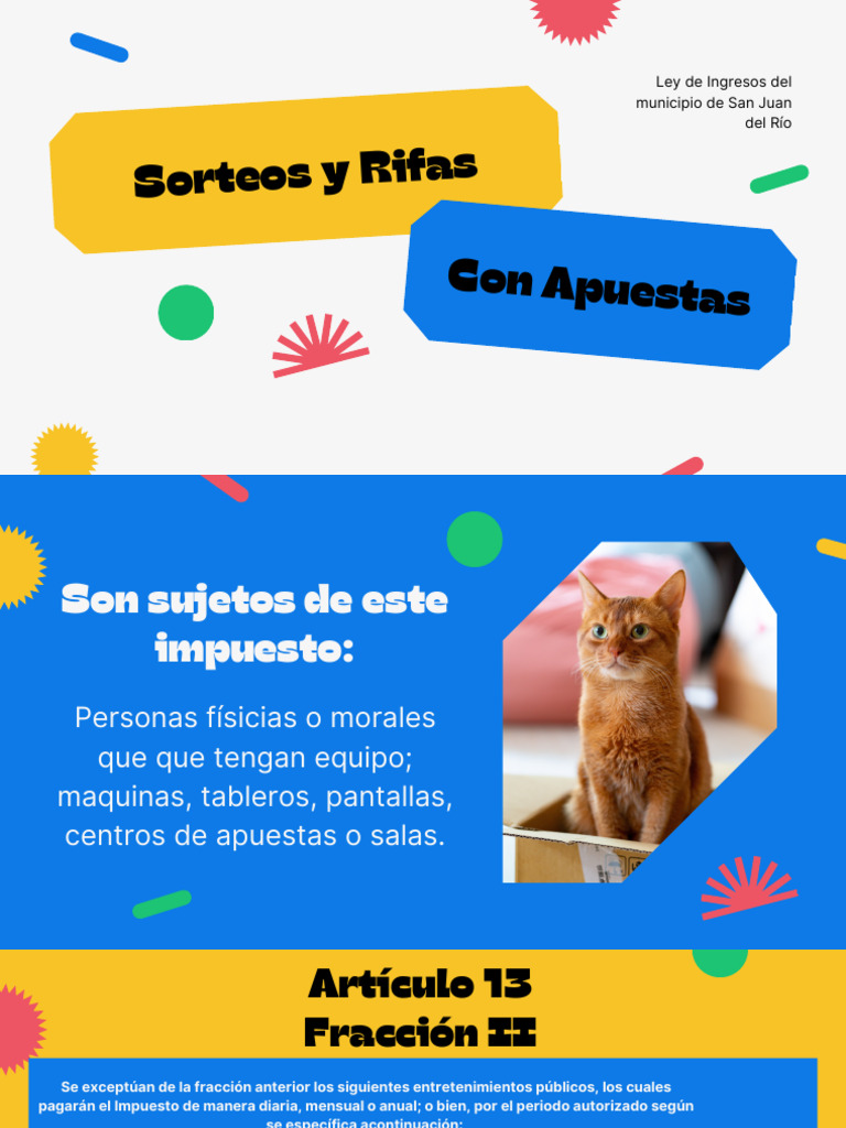Sorteos y Rifas Con Apuesta Municipal | PDF