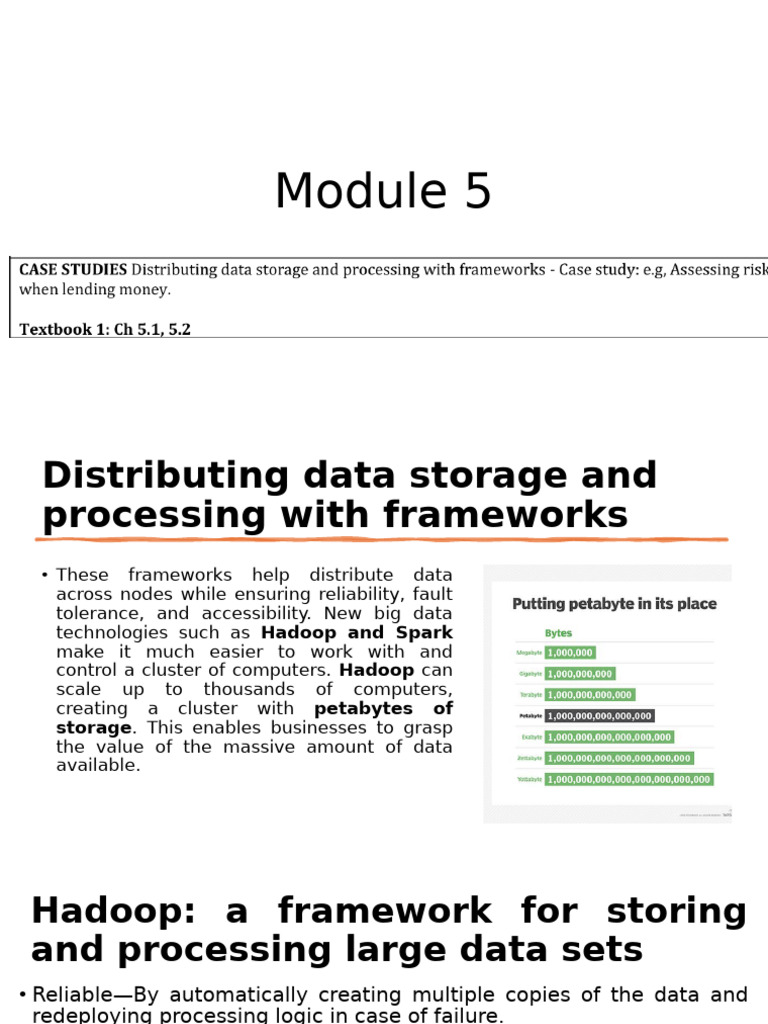 M5 | PDF | Apache Spark | Apache Hadoop