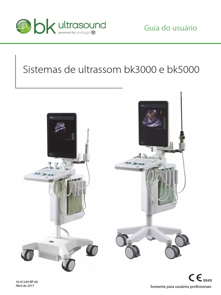Guia do Usuário: Ultrassom BK3000 e BK5000 | PDF | Rede de computadores ...