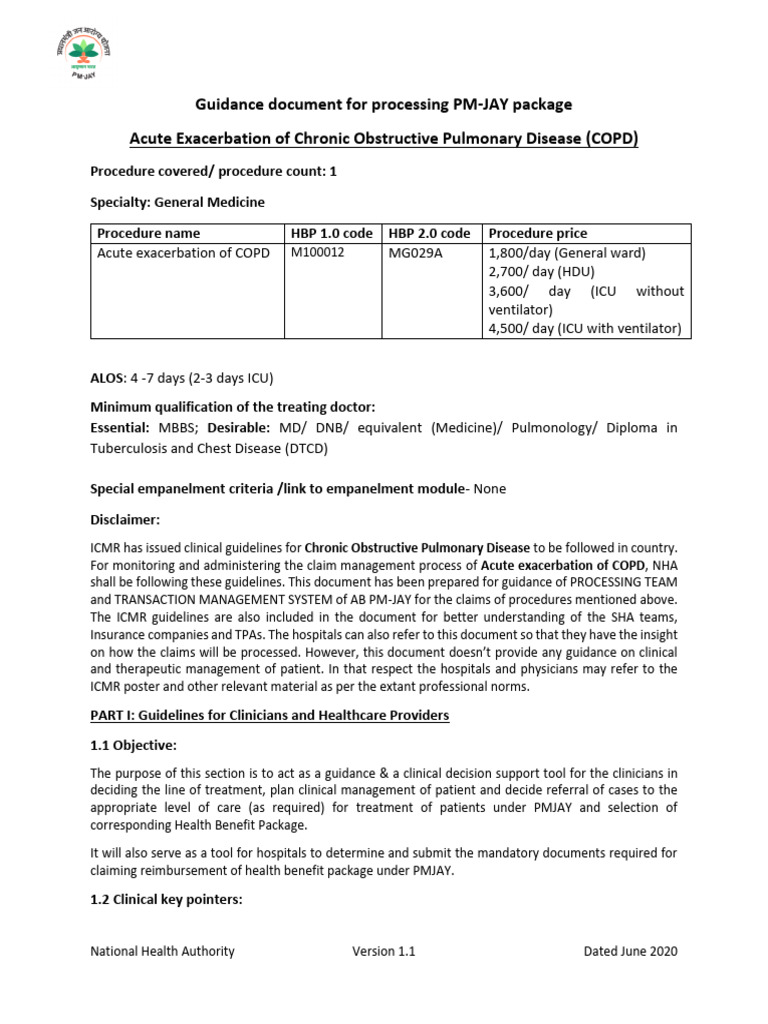 Acute Exacerbation of COPD_Medco | PDF | Pulmonology | Chronic ...