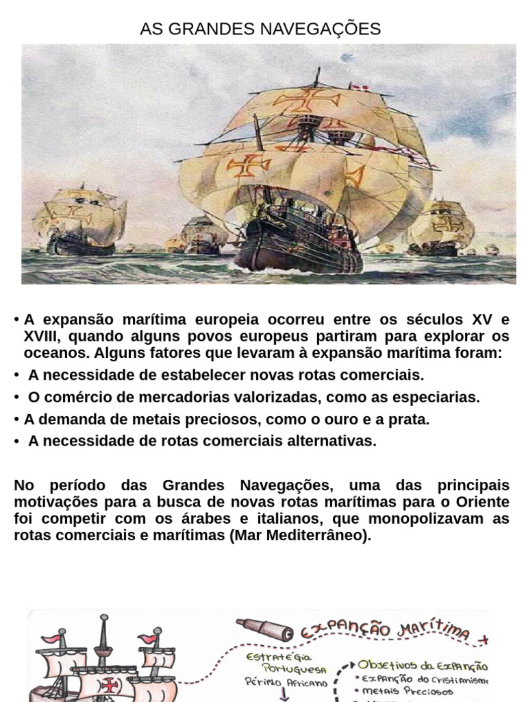 Grandes Navegações: História e Impactos | PDF | Era dos Descobrimentos ...