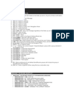 Outlook Shortcuts