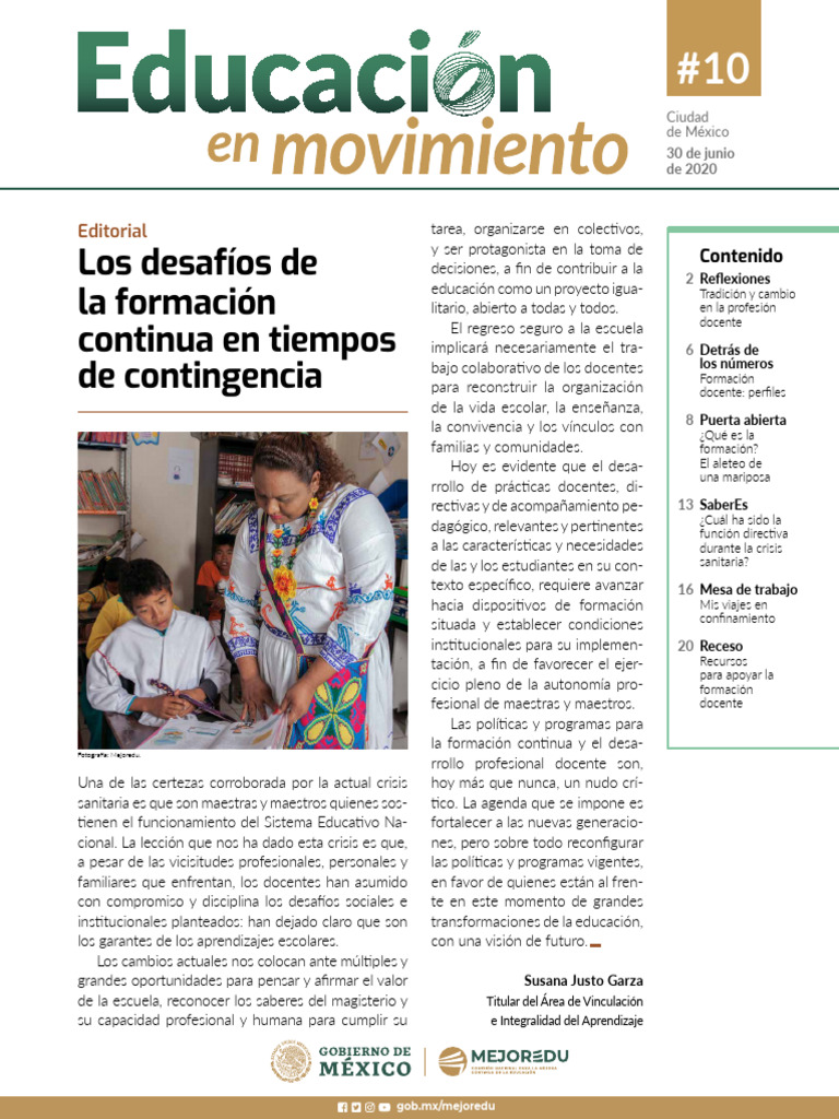 Formación Docente en Tiempos de Cambio | PDF | Maestros | Enseñando