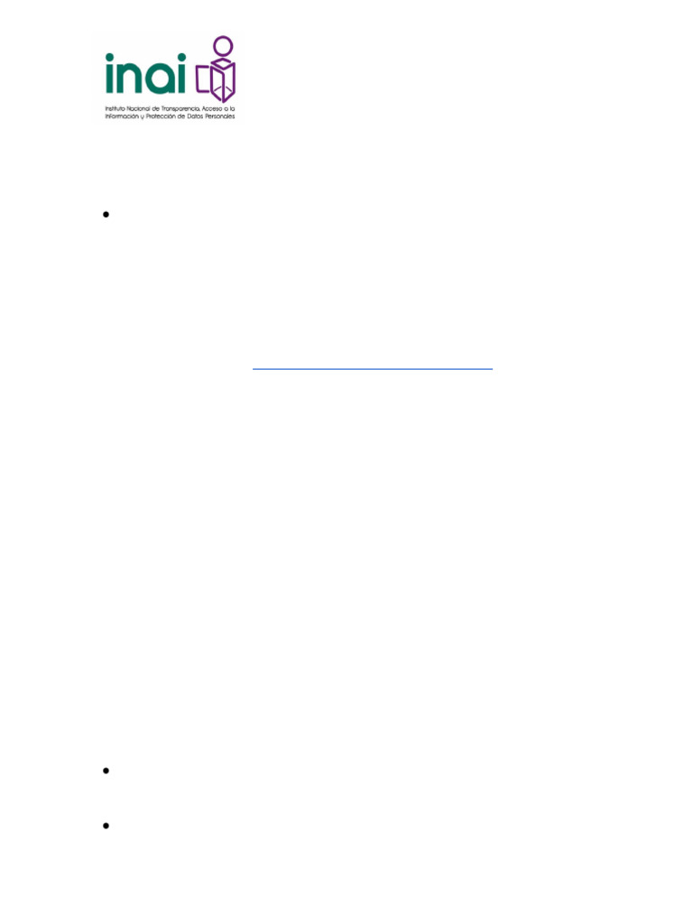 Comunicado INAI 001 25 | PDF | Presupuesto