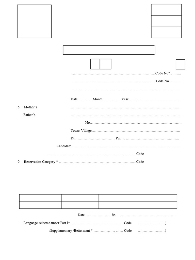 LLB BALLB BBALLB First Semester Exam Application | PDF | Justice ...