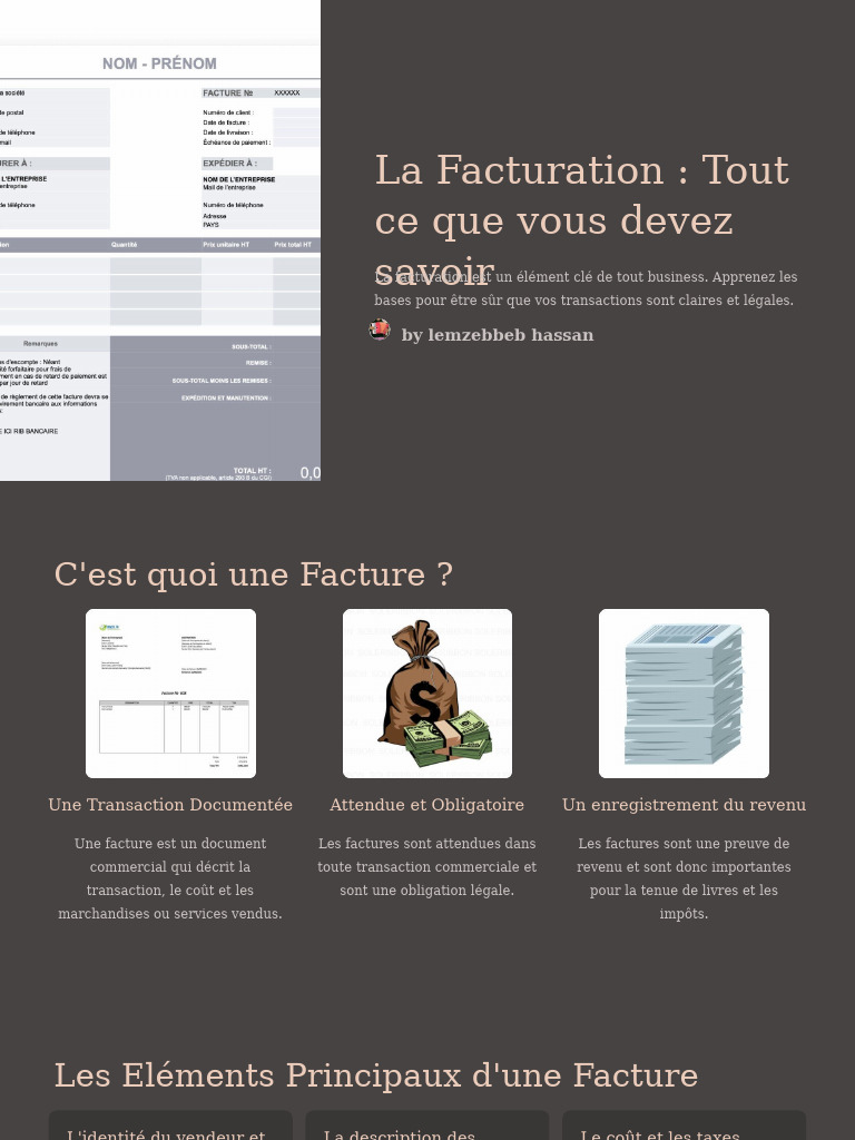 Guide Complet sur la Facturation | PDF | Facture | Informatique