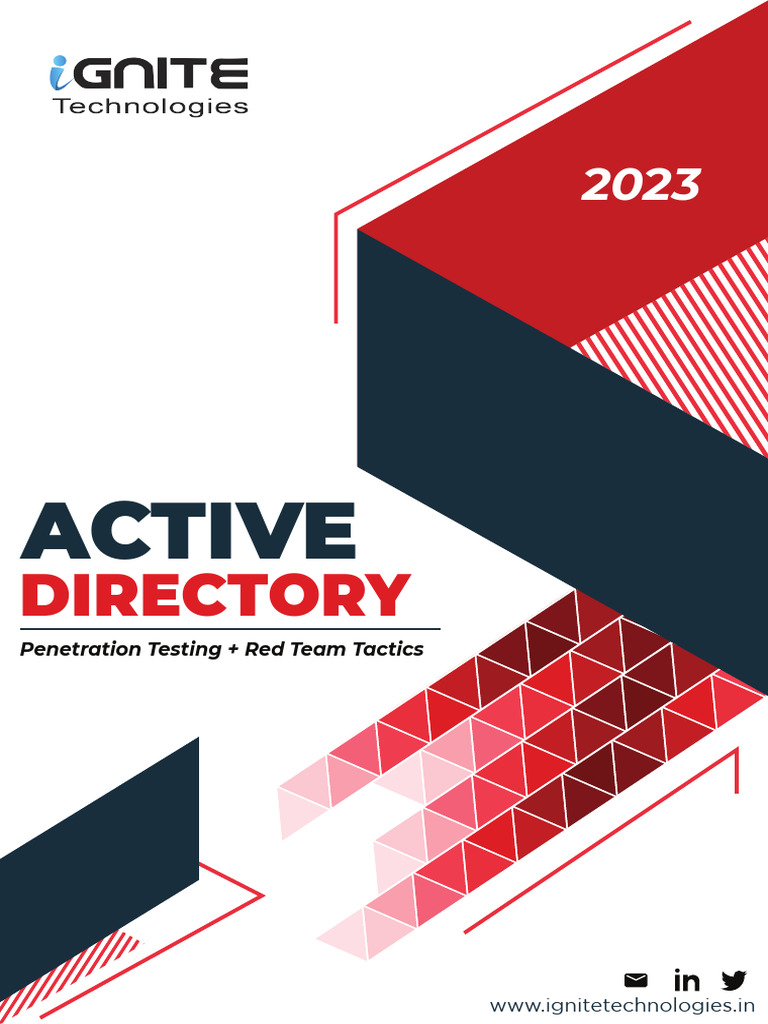 Active Directory Pentesting Course Guide | PDF | Active Directory ...
