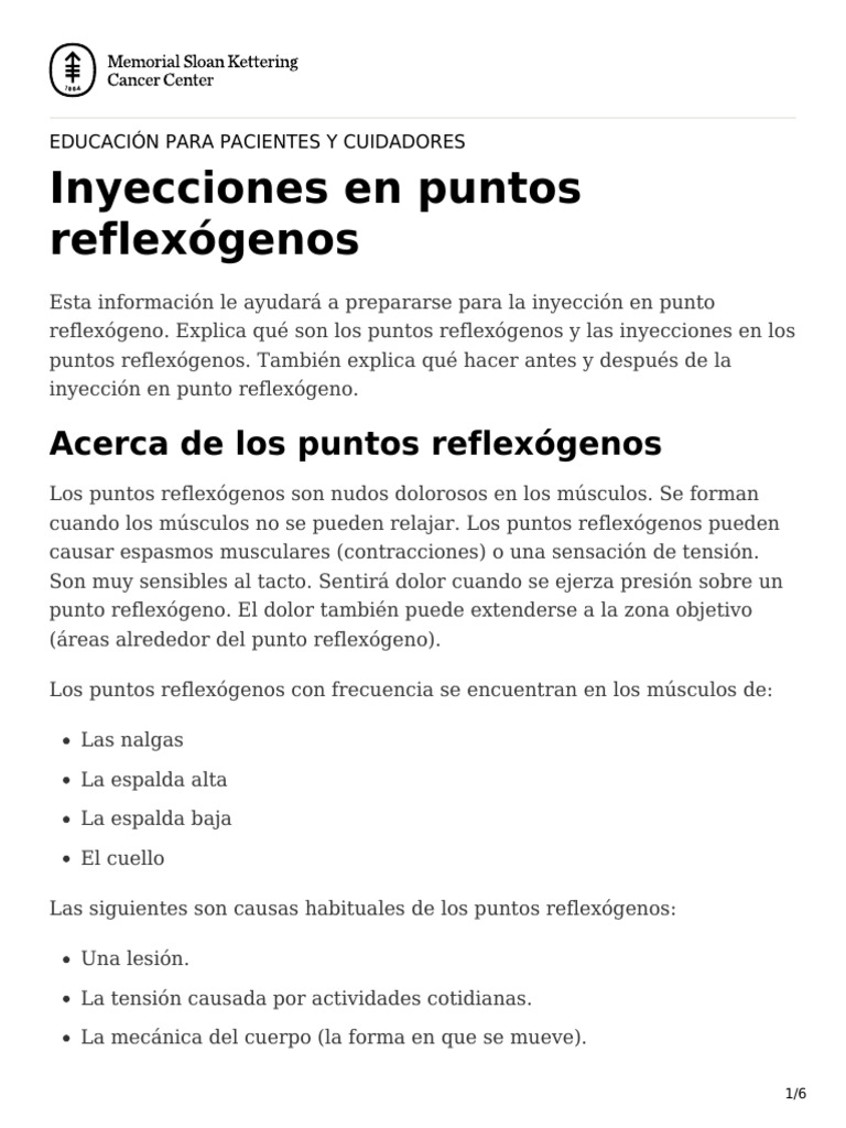 Trigger Point Injections | PDF | Inyección (medicina) | Terapia física
