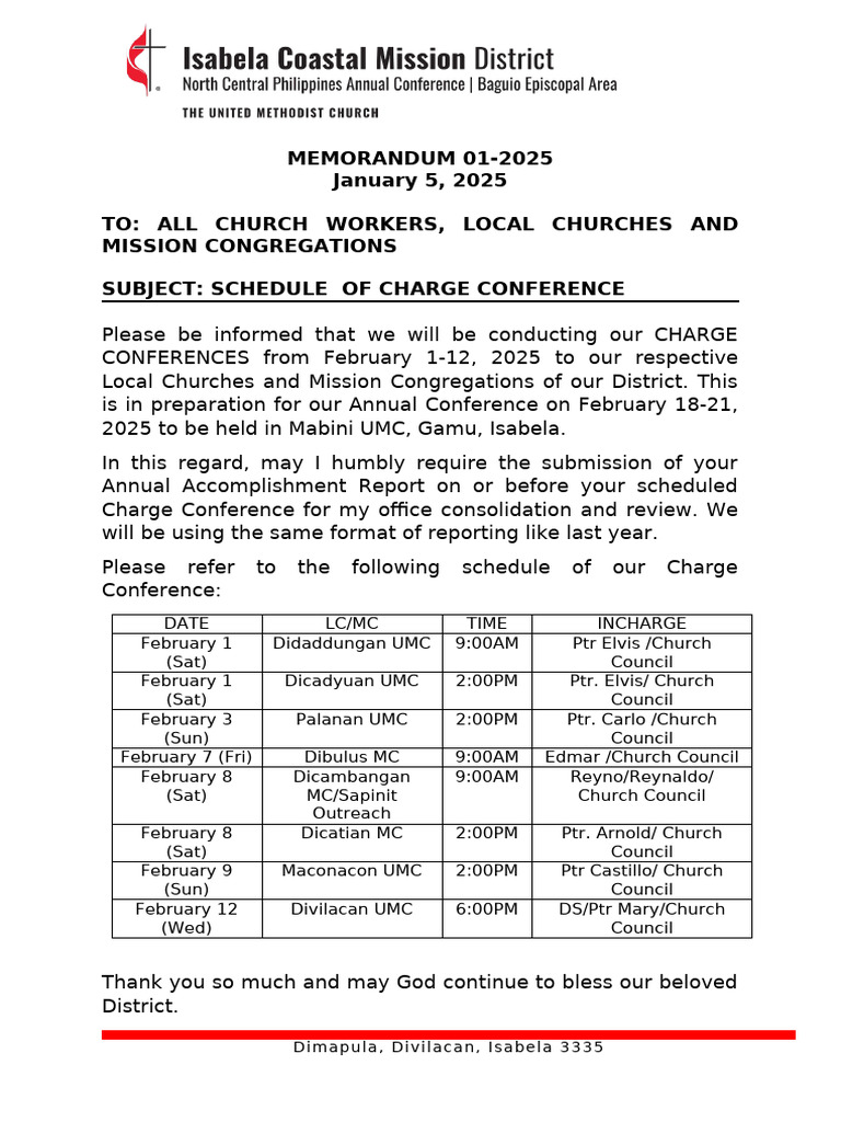 Memo 01 2025 Pdf 