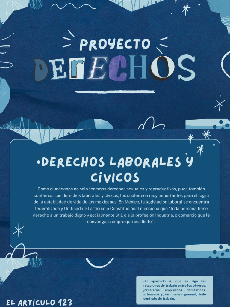 Derechos Laborales y Cívicos en México | PDF | Derecho laboral | Salario