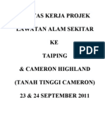 Dokumentasi Lawatan Cameron