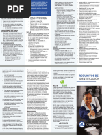 Reglas del Programa SENTRI/GLOBAL ENTRY | PDF