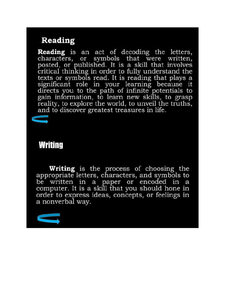 Read AND WRITE | PDF