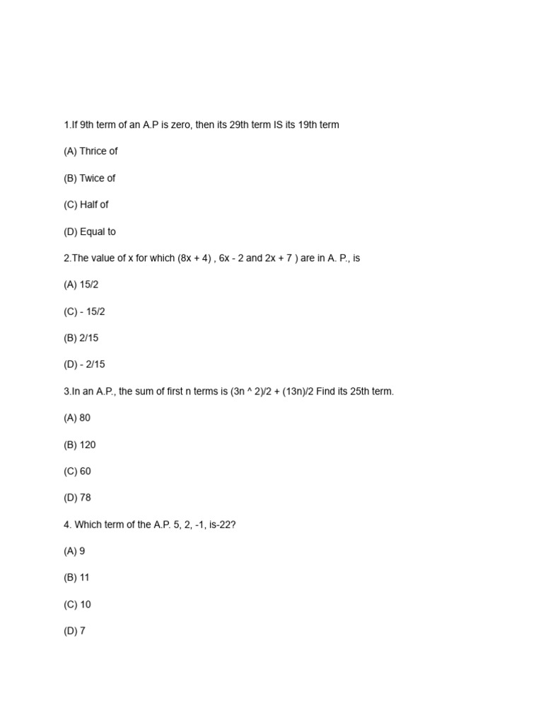 MATHS ch 5 | PDF | Mathematics