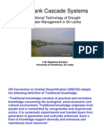 Village Tank Cascade Systems: A Traditional Technology of Drought and Water Management in Sri Lanka