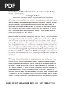 Ielts Reading 2025 Full Vol 5 - Test 3