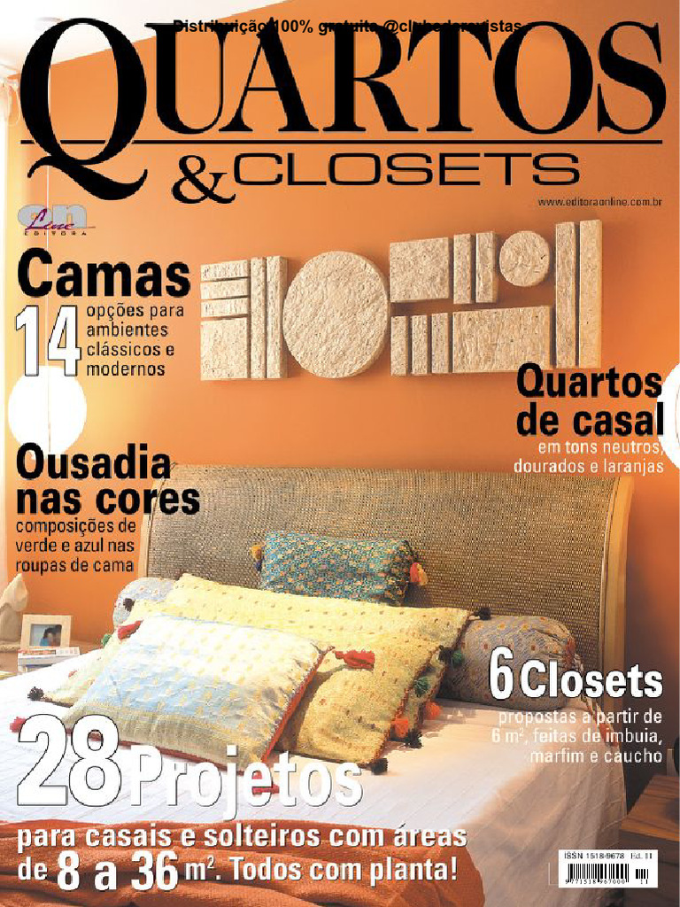 Novidades em Quartos e Closets | PDF | Cama | Roupas