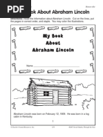 Abe Lincoln Printable Book