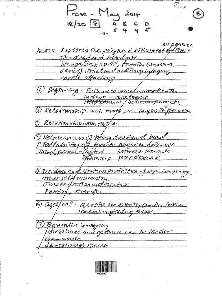Prose_Paper_1_Response | PDF