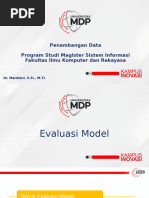 Evaluasi Performa Model Regresi | PDF | Karier & Perkembangan | Metode ...