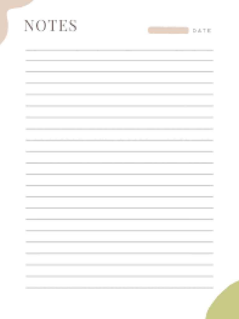 Lecture Notes | PDF