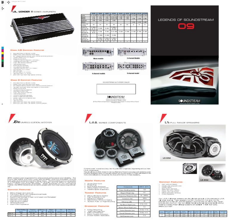 Catalogo - Sound Stream 2 | PDF | Loudspeaker | Sound Technology
