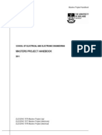 2011 Project Handbook