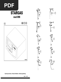 STAR GAS 898 USER MANUAL
