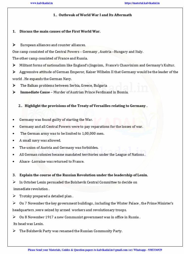10th Social Imp 5 Marks Material EM | PDF | Pardon | Himalayas