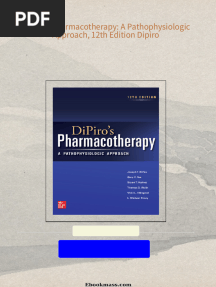 DiPiro's Pharmacotherapy: A Pathophysiologic Approach, 12th Edition Dipiro 2024 scribd download