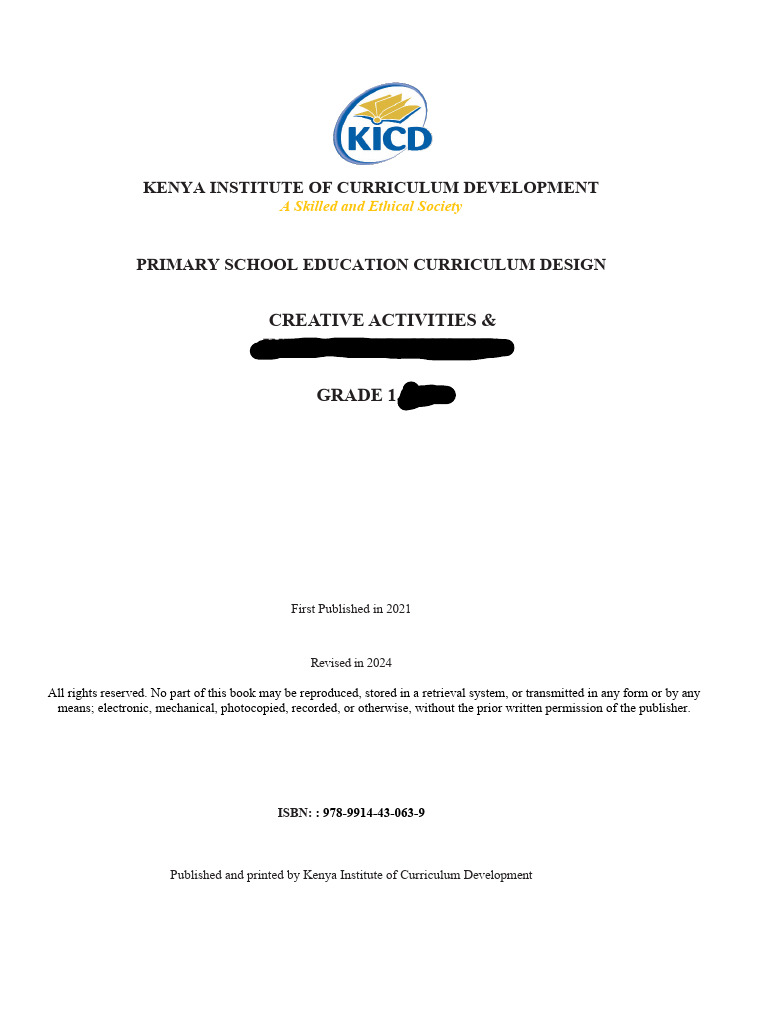 Grade 1 Creative Arts Curriculum Design | PDF | Learning | Curriculum