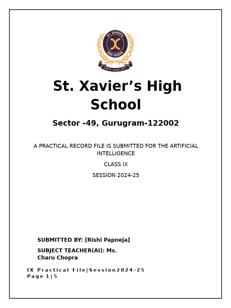 Class IX - PYTHON Practical List | PDF | Computer Science | Computer ...