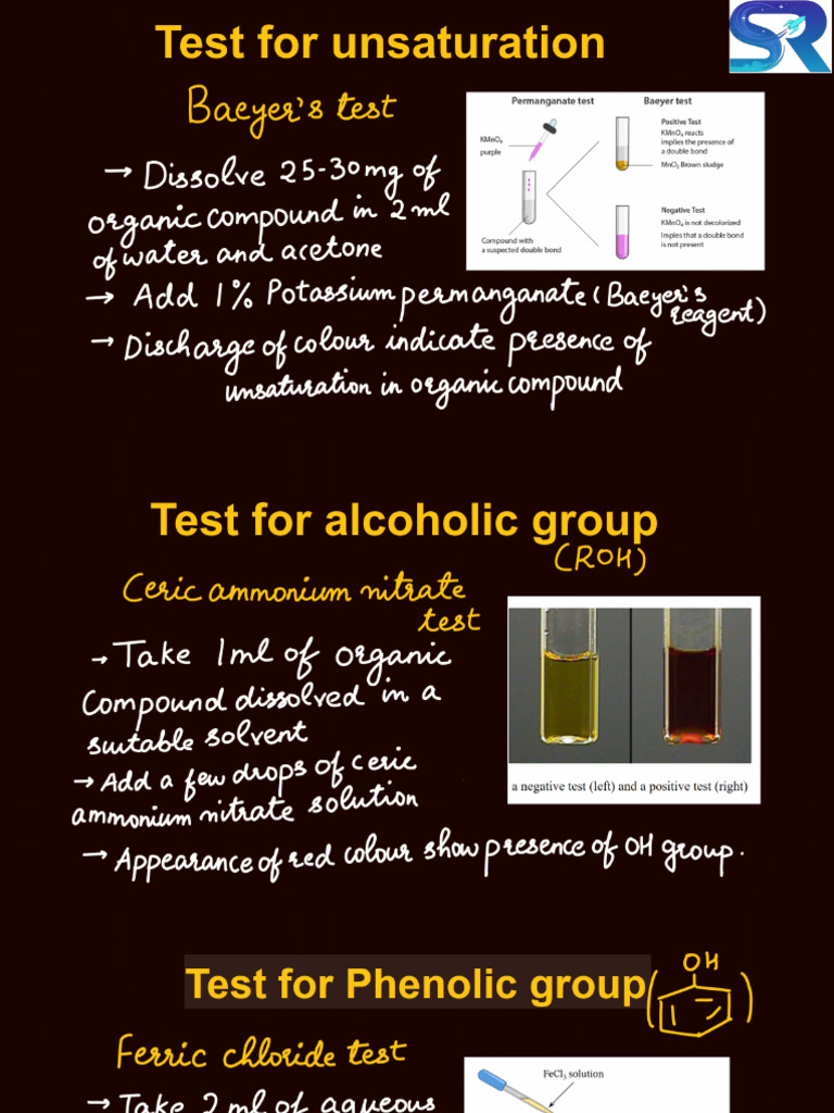 Functional Group Chemistry Practical | PDF