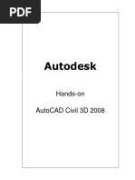 Guia Prático do AutoCAD Civil 3D | PDF | Auto Cad | Engenharia Civil