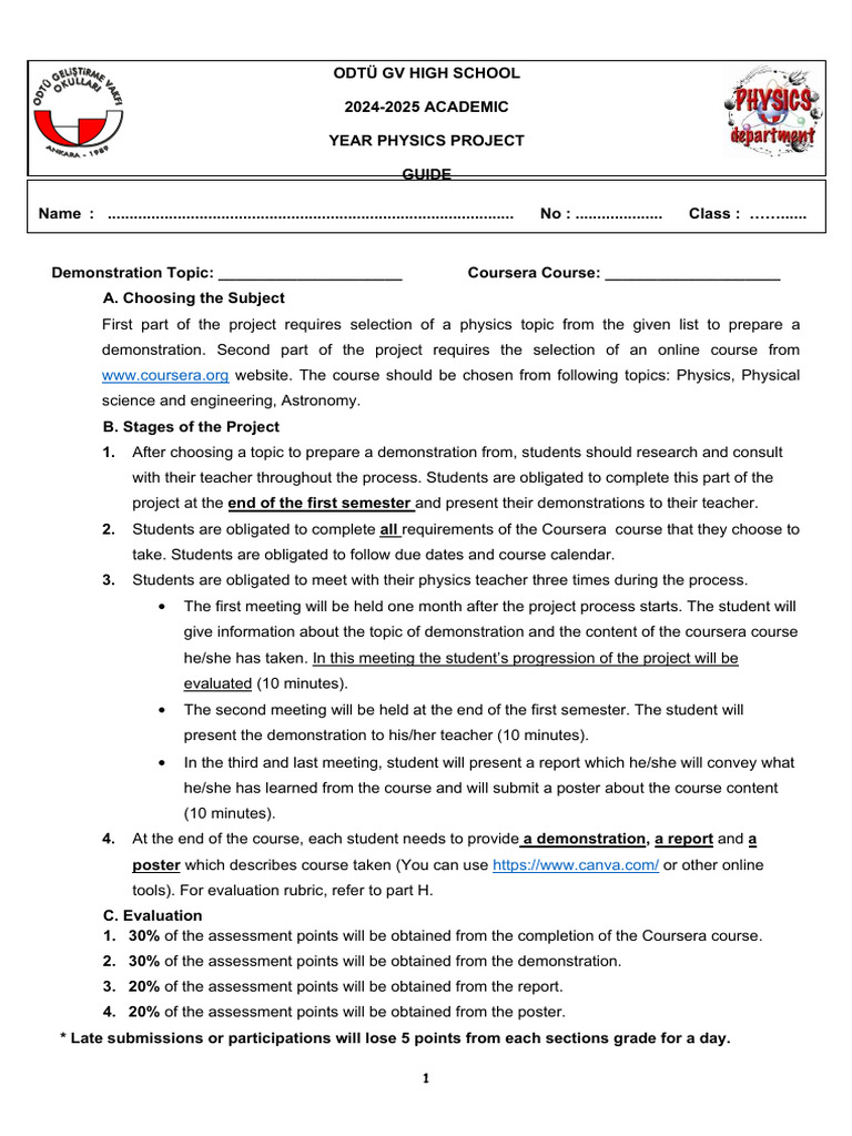 Physics Project Guide for Students | PDF | Force | Waves