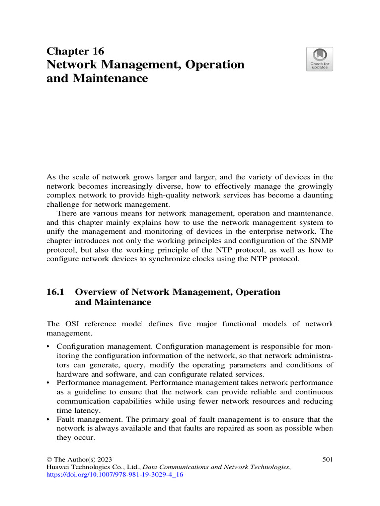 SNMP Principles in Network Management | PDF | Computer Network | Computing