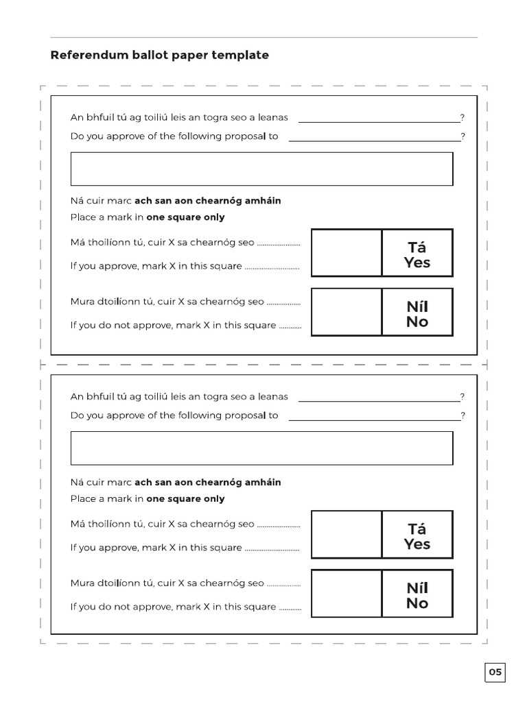 Referendum Worksheet | PDF